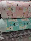 New cotton and linen printed rabbit style Application Scenario